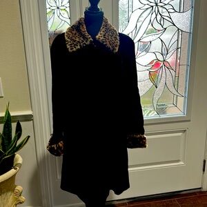 Lightweight velvet coat